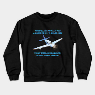 Pilot Meme Crewneck Sweatshirt
