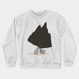Mountain Biking Crewneck Sweatshirt