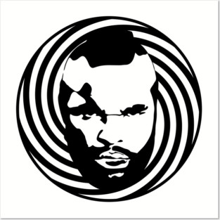 Hypnotic Mr. T Posters and Art
