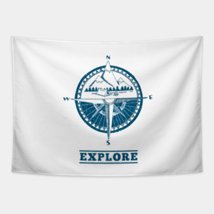 Explore Compass Tapestry