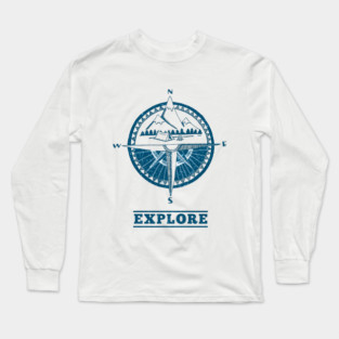 Explore Compass Long Sleeve T-Shirt