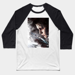 Edward Scissorhands Baseball T-Shirt