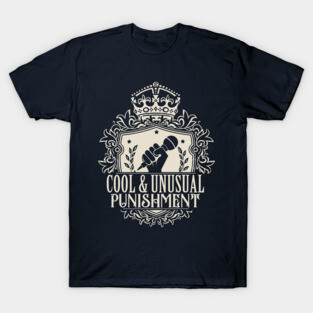 Cool & Unusual Punishment Heraldry - Light on Dark T-Shirt