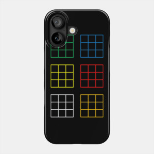 Rubik's Cube All Views Phone Case
