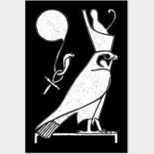 Ancient Eygptian God Falcon Horus Posters and Art