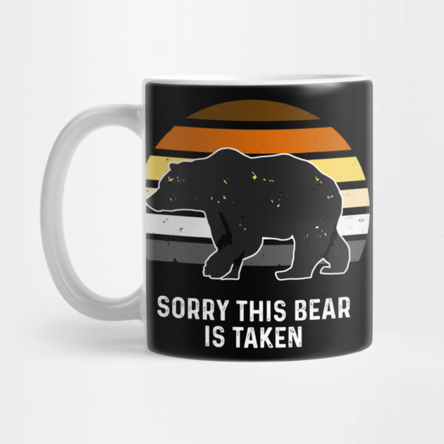 Sorry This Bear is Taken Bear Brotherhood Flag Gay Pride by creative