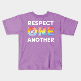 LGBTQ Respect One Another Pride Equality Gift Kids T-Shirt