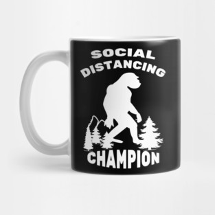 Social Distancing Champion Mug