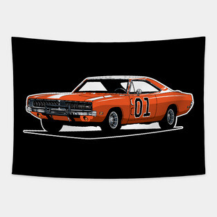 1969 Dodge Charger Tapestry