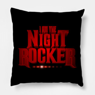 david hasselhoff - I am the Night Rocker Pillow
