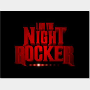 david hasselhoff - I am the Night Rocker Posters and Art