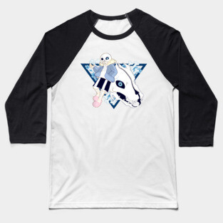 UNDERTALE - Sans + Gaster Blaster Baseball T-Shirt