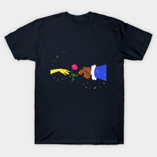 The creation of Beauty and the Beast T-Shirt