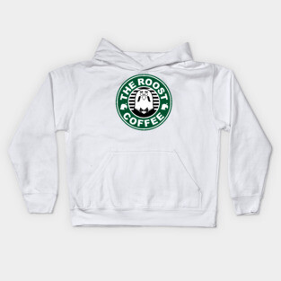 the roost coffee - brewster Kids Hoodie