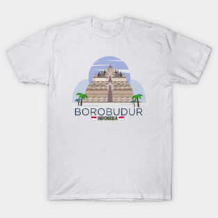 Borobudur Mahayana Buddhist Java Indonesia Temple T-Shirt