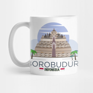 Borobudur Mahayana Buddhist Java Indonesia Temple Mug