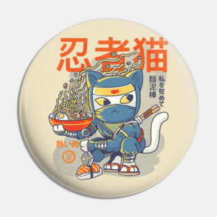 Ninja Neko Pin