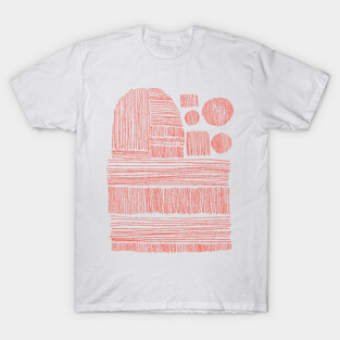 Abstract Line Art T-Shirt