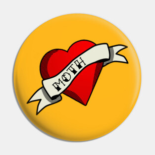 Simpsons Moth Tattoo Pin