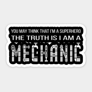 Mechanic Sticker