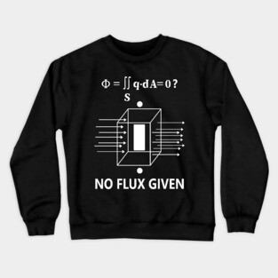 no flux given welder dads Crewneck Sweatshirt