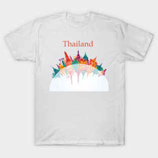 beautiful buildings in thailand T-Shirt