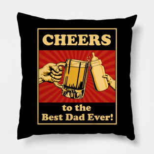 Happy Fathers Day Pillow
