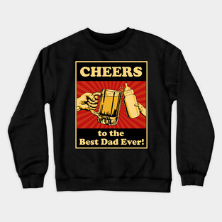 Happy Fathers Day Crewneck Sweatshirt