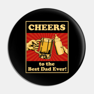 Happy Fathers Day Pin