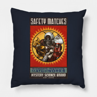 MST3K Matches Pillow