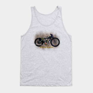 Speedway Motorcycle Racer Tank Top