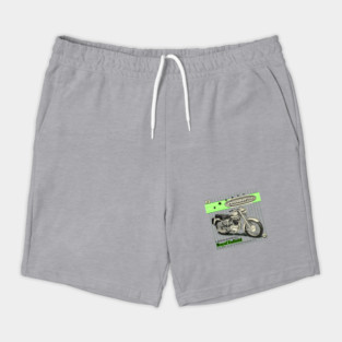 Royal Enfield Crusader 250 Vintage Motorcycle Shorts