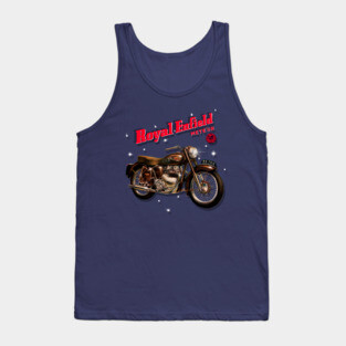 The Awsome Royal Enfield Meteor Motorcycle Tank Top