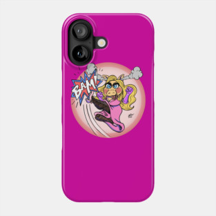Angry Comic Book Piggy Phone Case
