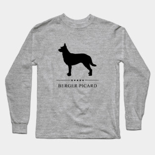 Berger Picard Black Silhouette Long Sleeve T-Shirt