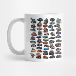 Hot Rods, Muscle Cars, Street Rods, Trucks and Motorcycle Madness! Mug