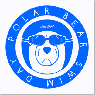 Polar Bear Swim Day Posters and Art
