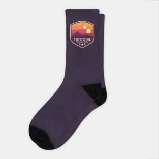 Tatooine National Park Emblem Socks