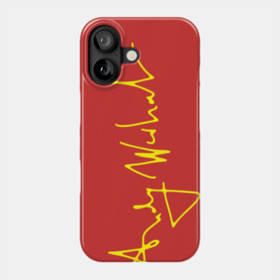Signed by Warhol Phone Case