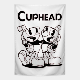 Cuphead and Mugman Tapestry
