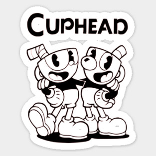 Cuphead and Mugman Sticker