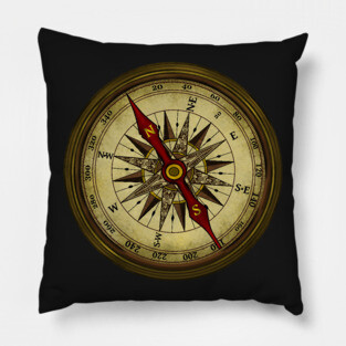 Compass Pillow