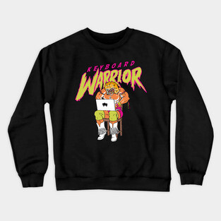 KEYBOARD WARRIOR Crewneck Sweatshirt
