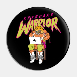 KEYBOARD WARRIOR Pin