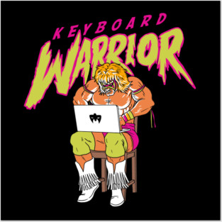 KEYBOARD WARRIOR Posters and Art