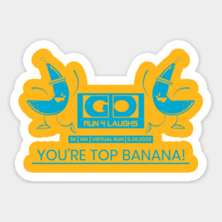 GO Virtual Run Sticker