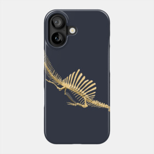 Spinosaurus Aegyptiacus (skeleton diving) Phone Case