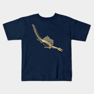Spinosaurus Aegyptiacus (skeleton diving) Kids T-Shirt