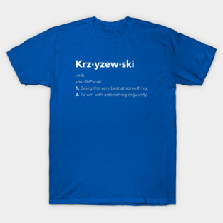 Krzyzewski T-Shirt