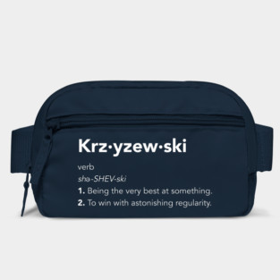Krzyzewski Bag